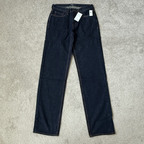 NWT Old Navy Men's Loose Relaxed Fit Jeans in Rinse 32 x 38 - Picture 1 of 6